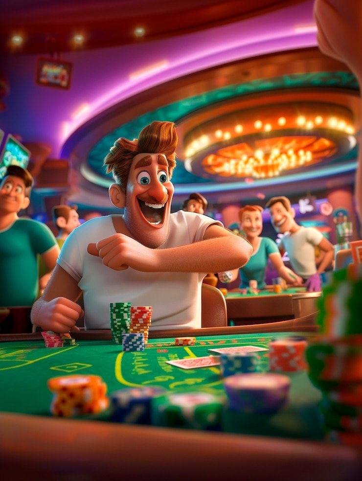 Ilustrasi waktu bermain yang terkontrol sesuai pedoman responsible gaming di platform